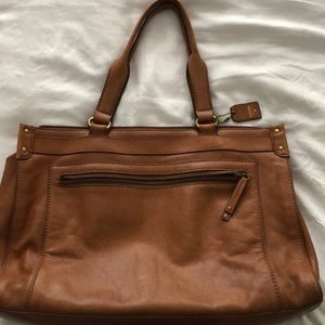 Fossil Leather Shoulder Bag